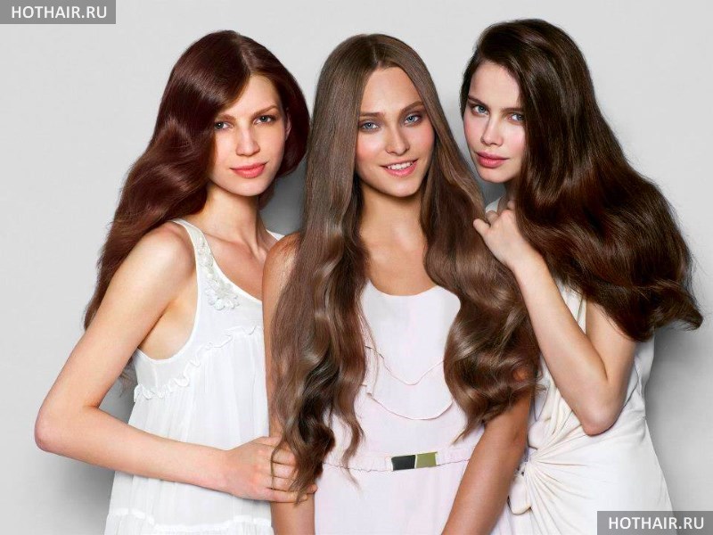 hothair.ru - Кому идет каштановый цвет волос? (фото)